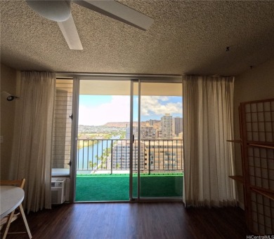 22nd floor studio. Diamond Head side of the building. Wake up to on Ala Wai Golf Course in Hawaii - for sale on GolfHomes.com, golf home, golf lot
