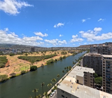 22nd floor studio. Diamond Head side of the building. Wake up to on Ala Wai Golf Course in Hawaii - for sale on GolfHomes.com, golf home, golf lot