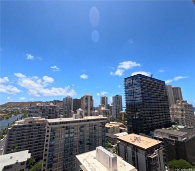 22nd floor studio. Diamond Head side of the building. Wake up to on Ala Wai Golf Course in Hawaii - for sale on GolfHomes.com, golf home, golf lot