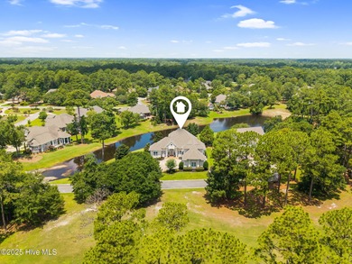 Beautifully custom-designed home located in the prestigious on Ocean Ridge Plantation in North Carolina - for sale on GolfHomes.com, golf home, golf lot
