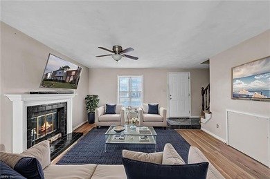 Welcome home to this charming 2-bedroom, 1.5-bath end-unit on Greenbrier Country Club in Virginia - for sale on GolfHomes.com, golf home, golf lot