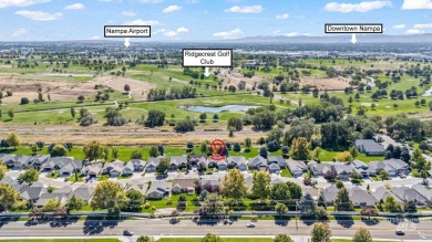 This lovely single level home in a gated community offers easy on Ridgecrest Golf Course in Idaho - for sale on GolfHomes.com, golf home, golf lot