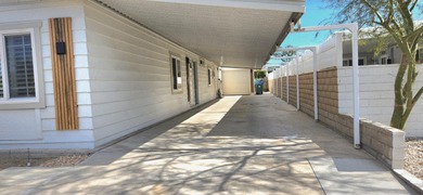 This tastefully remodeled home boasts a wide range of on Palm Desert Greens Country Club in California - for sale on GolfHomes.com, golf home, golf lot