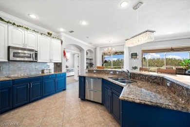 Experience this exquisitely updated spacious lakefront home in on Royal Tee Country Club in Florida - for sale on GolfHomes.com, golf home, golf lot