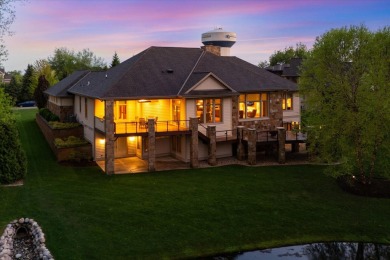 Mark Carstensen Custom Home in Whispering Woods. Overlooking on Tuckaway Country Club in Wisconsin - for sale on GolfHomes.com, golf home, golf lot