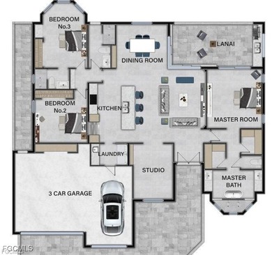 EXTRAORDINARY AND CONTEMPORARY HOME ! near a Golf Course. NO HOA on Burnt Store Golf Club in Florida - for sale on GolfHomes.com, golf home, golf lot