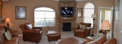 Golf-front luxury meets turnkey convenience in this beautifully on  in Missouri - for sale on GolfHomes.com, golf home, golf lot