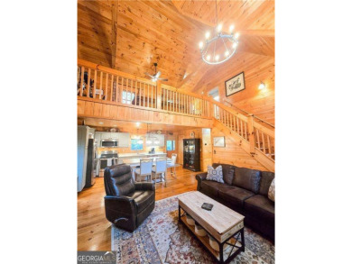 Charming FULLY FURNISHED Cabin on a level Private Wooded Lot! on White Path Golf Club in Georgia - for sale on GolfHomes.com, golf home, golf lot