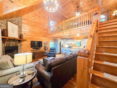 Charming FULLY FURNISHED Cabin on a level Private Wooded Lot! on White Path Golf Club in Georgia - for sale on GolfHomes.com, golf home, golf lot