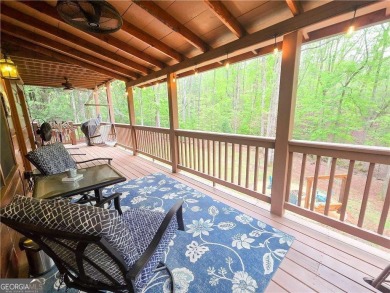 Charming FULLY FURNISHED Cabin on a level Private Wooded Lot! on White Path Golf Club in Georgia - for sale on GolfHomes.com, golf home, golf lot