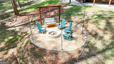 Charming FULLY FURNISHED Cabin on a level Private Wooded Lot! on White Path Golf Club in Georgia - for sale on GolfHomes.com, golf home, golf lot