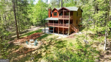 Charming FULLY FURNISHED Cabin on a level Private Wooded Lot! on White Path Golf Club in Georgia - for sale on GolfHomes.com, golf home, golf lot