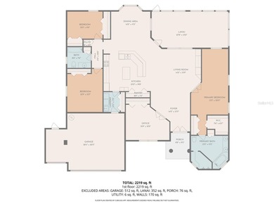 Located in the desirable Ocala Palms 55+ golf course community on Ocala Palms Golf and Country Club in Florida - for sale on GolfHomes.com, golf home, golf lot