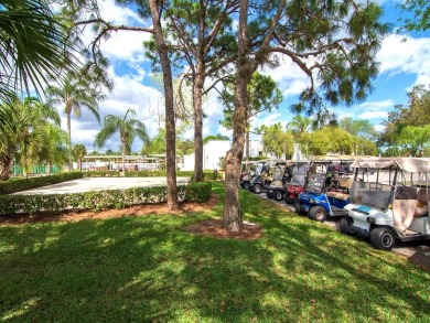 Low monthly land lease $610 in vibrant 55+ community.  Full on Spanish Lakes Fairways in Florida - for sale on GolfHomes.com, golf home, golf lot