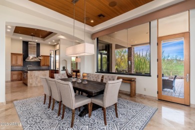 An exceptional desert contemporary estate, this custom-built on Troon North Golf Club  in Arizona - for sale on GolfHomes.com, golf home, golf lot