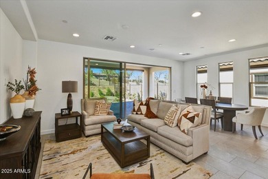 This brand-new Acacia floorplan home in Trilogy at Verde River on Vista Verde Golf Course in Arizona - for sale on GolfHomes.com, golf home, golf lot