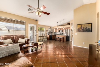 Experience desert living in this single-level home located on a on The Duke At Rancho El Dorado Golf Course in Arizona - for sale on GolfHomes.com, golf home, golf lot