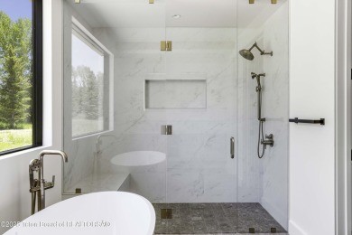 This stunning new 4,000 sqft home on 3.8 acres in the Fairway on Jackson Hole Golf and Tennis Club in Wyoming - for sale on GolfHomes.com, golf home, golf lot