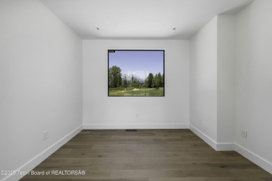This stunning new 4,000 sqft home on 3.8 acres in the Fairway on Jackson Hole Golf and Tennis Club in Wyoming - for sale on GolfHomes.com, golf home, golf lot