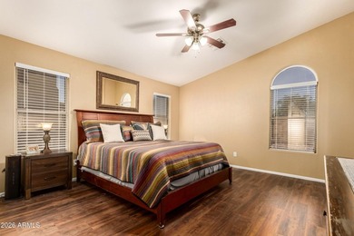 Experience desert living in this single-level home located on a on The Duke At Rancho El Dorado Golf Course in Arizona - for sale on GolfHomes.com, golf home, golf lot