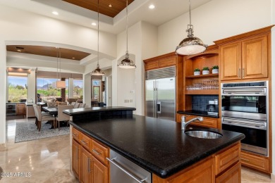 An exceptional desert contemporary estate, this custom-built on Troon North Golf Club  in Arizona - for sale on GolfHomes.com, golf home, golf lot