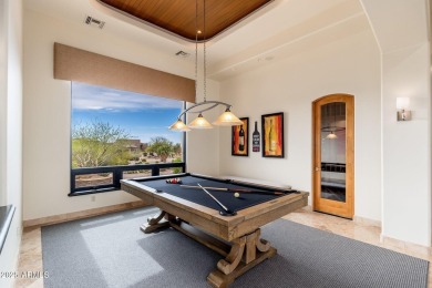 An exceptional desert contemporary estate, this custom-built on Troon North Golf Club  in Arizona - for sale on GolfHomes.com, golf home, golf lot