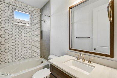 This brand-new Acacia floorplan home in Trilogy at Verde River on Vista Verde Golf Course in Arizona - for sale on GolfHomes.com, golf home, golf lot