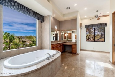 An exceptional desert contemporary estate, this custom-built on Troon North Golf Club  in Arizona - for sale on GolfHomes.com, golf home, golf lot