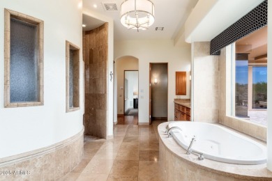 An exceptional desert contemporary estate, this custom-built on Troon North Golf Club  in Arizona - for sale on GolfHomes.com, golf home, golf lot