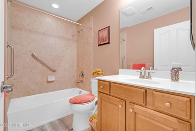 NEWER WARWICK II MODEL WITH PRIVATE WOODED SETTING NEAR GOLF on Greenbriar At Ocean Aire Golf and Country Club in New Jersey - for sale on GolfHomes.com, golf home, golf lot