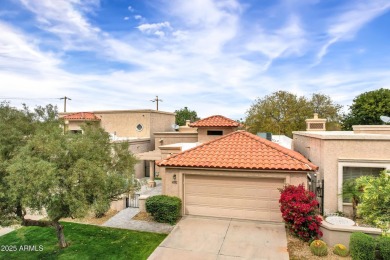 Tucked back in a peaceful spot, this updated patio home offers on Scottsdale Silverado Golf Club in Arizona - for sale on GolfHomes.com, golf home, golf lot