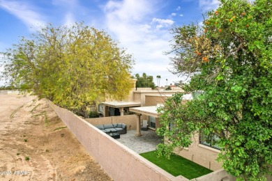 Tucked back in a peaceful spot, this updated patio home offers on Scottsdale Silverado Golf Club in Arizona - for sale on GolfHomes.com, golf home, golf lot