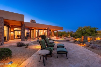 An exceptional desert contemporary estate, this custom-built on Troon North Golf Club  in Arizona - for sale on GolfHomes.com, golf home, golf lot