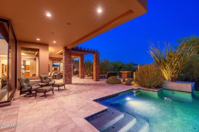An exceptional desert contemporary estate, this custom-built on Troon North Golf Club  in Arizona - for sale on GolfHomes.com, golf home, golf lot
