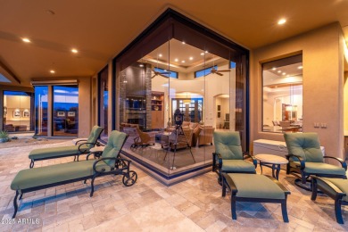 An exceptional desert contemporary estate, this custom-built on Troon North Golf Club  in Arizona - for sale on GolfHomes.com, golf home, golf lot