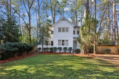 Lovely home on sought-after quiet street in the heart of on Bobby Jones Golf Club in Georgia - for sale on GolfHomes.com, golf home, golf lot