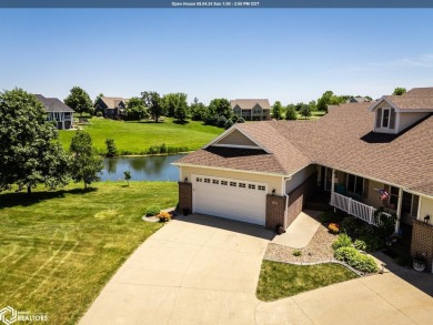 Exceptional view - every window offers view of water on The Harvester in Iowa - for sale on GolfHomes.com, golf home, golf lot