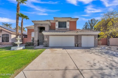 Mediterranean Villa in Exclusive Arrowhead Ranch Golf & Lake on The Legend at Arrowhead in Arizona - for sale on GolfHomes.com, golf home, golf lot