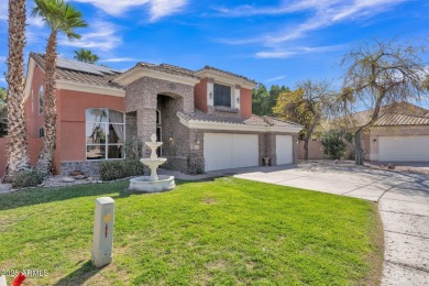 Mediterranean Villa in Exclusive Arrowhead Ranch Golf & Lake on The Legend at Arrowhead in Arizona - for sale on GolfHomes.com, golf home, golf lot