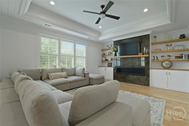 This 4BR, 4.5BA custom-built home is located on a quiet on Southbridge Golf Club in Georgia - for sale on GolfHomes.com, golf home, golf lot