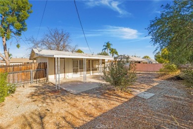 SINGLE STORY 55+ HOME ON A LARGE LOT WITH LARGE FLAT COVERED on Cherry Hills Golf Club in California - for sale on GolfHomes.com, golf home, golf lot