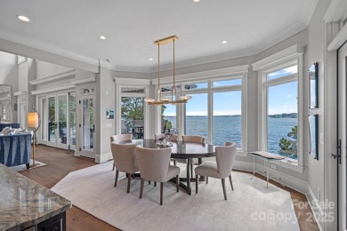 You will be In AWE at this WATERFRONT ESTATE w/mile-long views! on The Peninsula Club in North Carolina - for sale on GolfHomes.com, golf home, golf lot