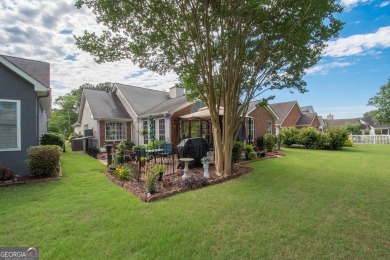Hard to Find Stepless Ranch on Golf Course with minimal HOA on Canongate On White Oak Golf Course in Georgia - for sale on GolfHomes.com, golf home, golf lot