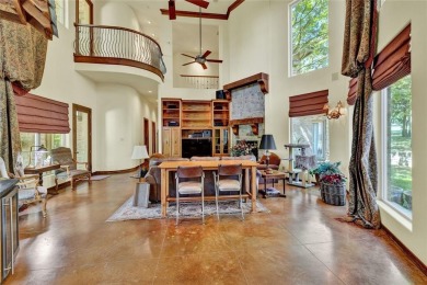 This stunning Italian villa showcases remarkable architecture on Trophy Club of Dallas in Texas - for sale on GolfHomes.com, golf home, golf lot