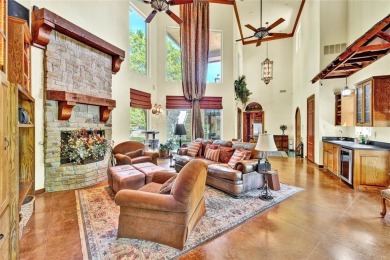 This stunning Italian villa showcases remarkable architecture on Trophy Club of Dallas in Texas - for sale on GolfHomes.com, golf home, golf lot