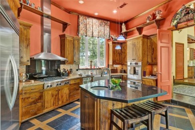 This stunning Italian villa showcases remarkable architecture on Trophy Club of Dallas in Texas - for sale on GolfHomes.com, golf home, golf lot