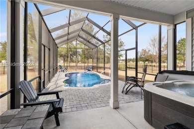 Check out this amazing Santee model home! It features 2 bedrooms on Hilton Head Lakes Golf Club in South Carolina - for sale on GolfHomes.com, golf home, golf lot