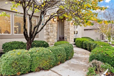 This stunning 1.5-story home is perfectly set on a scenic golf on Falcon Ridge Golf Course in Kansas - for sale on GolfHomes.com, golf home, golf lot