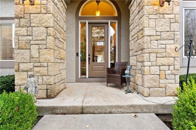 This stunning 1.5-story home is perfectly set on a scenic golf on Falcon Ridge Golf Course in Kansas - for sale on GolfHomes.com, golf home, golf lot