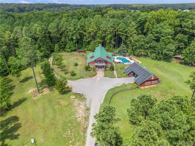 South Anna River Waterfront Custom Craftsman built in 2016 on 42 on The Hollows Golf Club in Virginia - for sale on GolfHomes.com, golf home, golf lot